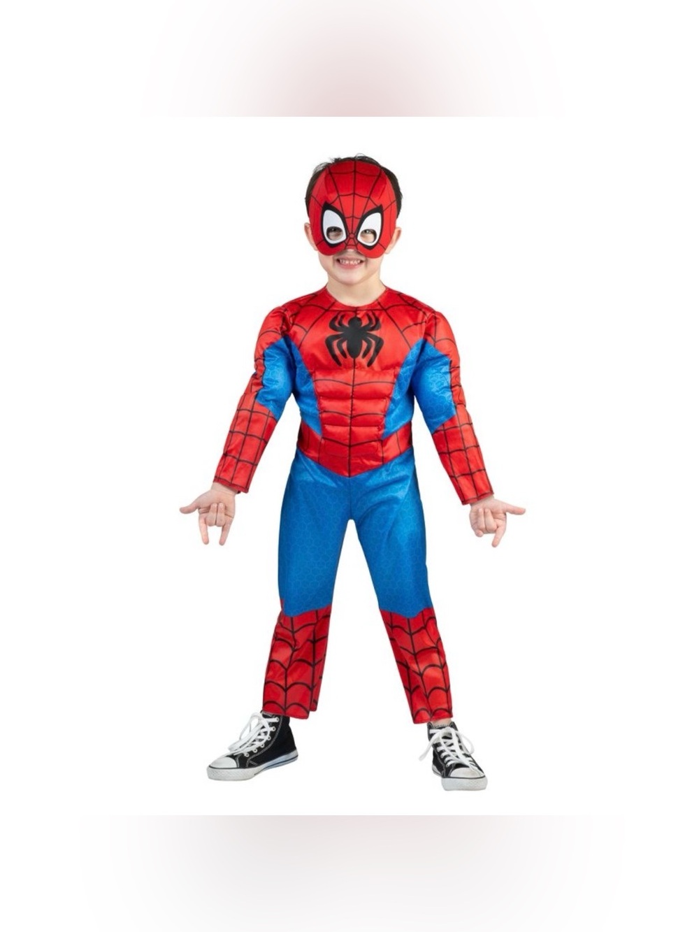 Jazwares Disney Jr Marvel Spidey Toddler Costume 2T BNWT